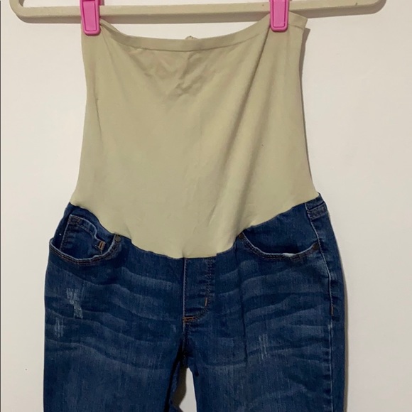 Flutter & Kick Maternity Skinny Ankle Jeans Size 6 - Picture 2 of 8